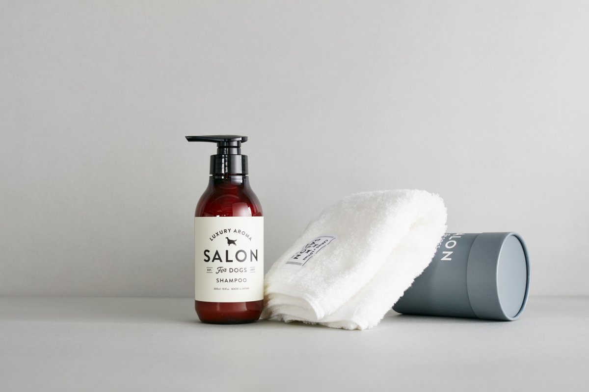 画像2: 【SALON FOR DOGS】 優しいタオル  ミネラルシャンプーセット   (2)