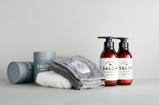 画像1: 【SALON FOR DOGS】 優しいタオル  フルセット　（優しいタオル2色、ミネラルシャンプー 、ミネラルコンディショナー） (1)