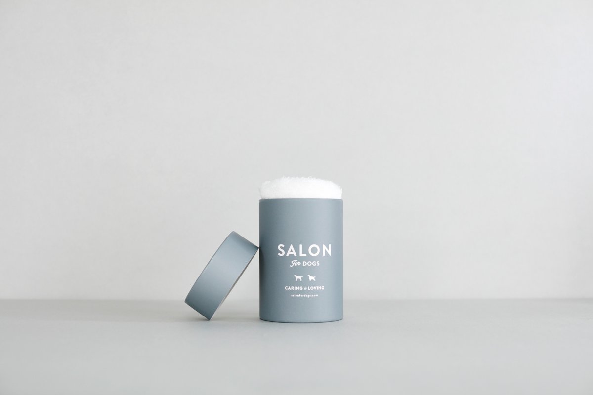 画像4: 【SALON FOR DOGS】 優しいタオル  円筒ケース付き (4)