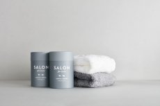 画像1: 【SALON FOR DOGS】 優しいタオル  ２色セット 円筒ケース付き (1)